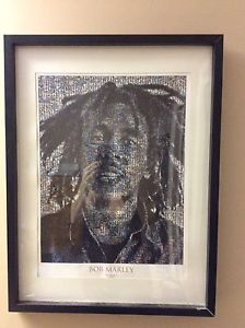 Bob Marley framed picture