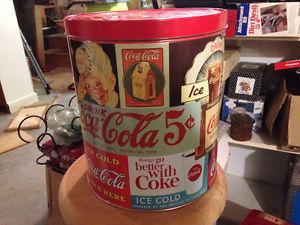Coca cola steel can
