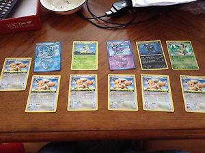 Eevee family of pokemon cards $20 OBO