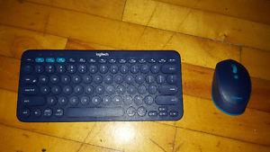 Logitech Bluetooth keyboard and mouse