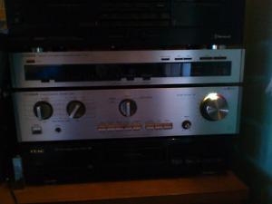 Luxman l205 amplifier and t240 tuner