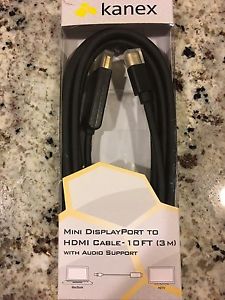 Mini display port to hdmi cable -10 ft