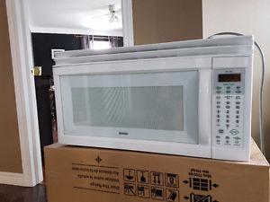 Over the range microwave