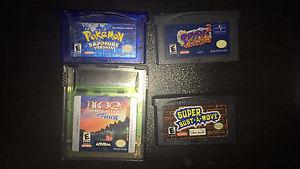 Pokemon and Spyro games plus more