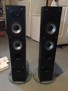 Precision Acoustics 2-Way Tower Speakers (HD25) - Pair