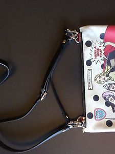 Purse light red-orange leather