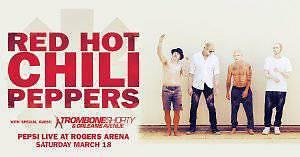 Red Hot Chili Peppers - 2 Tickets
