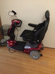 Red and Black  Scooter