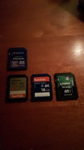 SD cards