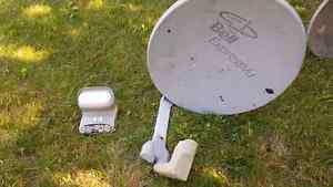 Satellite dishes Bell and direct TV