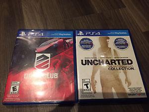 Selling 2 PS4 games