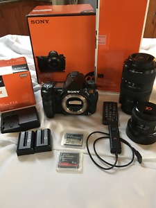 Sony a900 full frame DSLR in mint condition