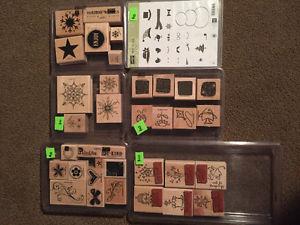 Stampin' Up Rubber Stamps