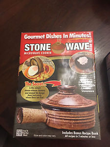 Stone wave microwave cooker