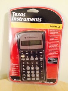 Texas Instrument BA II PLUS