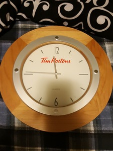 Tim Hortons wall clock