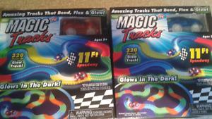 Two sets of magic tracks - new in box