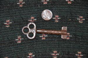 Unusual antique key