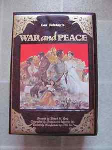 VHS collectors edition War and Peace $7