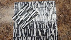 Wall Tile - Marble -Black and White