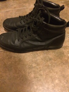 aldo high top shoes (black)