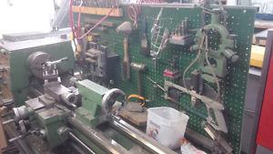 king 36" Metal Lathe complete with thousands $ in Tooling