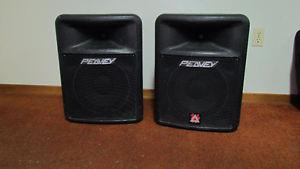 2 Peavey Impulse 200 speakers, great condition.