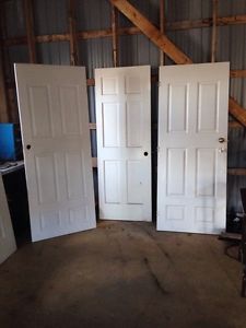 3 interior doors