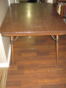 3' x 4' kitchen table with 2 chairs - $15