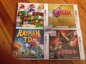 3ds games for sale/trade