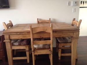 7 piece kitchen table and chairs