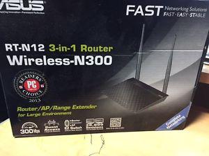 ASUS RT-N12 3-In-1 Wireless Router