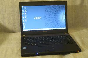 Acer TravelMate P" Core iM 4gb ram - needs usb