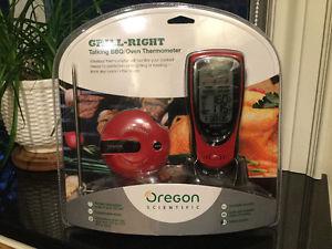 BBQ/Oven Thermometer NEW (Oregon Scientific brand)