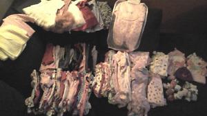 Baby girl clothes 0-3 mths