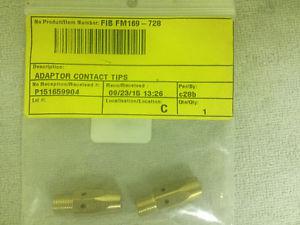Brand new adapter contact tips