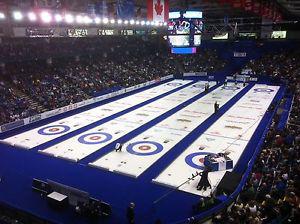 CURLING COLLECTOR PINS •••  BRIER