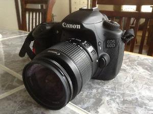 Canon 60D with  IS lens like new