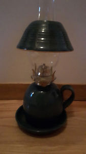 Ceramic oil lamp