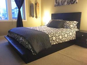 Custom Queen Size Bedframe and Boxspring