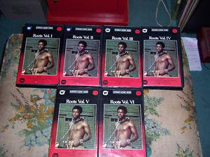 FOR SALE VHS ROOT,S VOL 1 TO 6