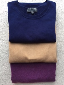 Finest Scottish 100% CASHMERE Sweaters by Todd & Duncan Size