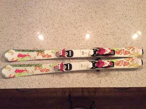 Girls downhill skis Size 110