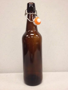 Grolsch Style Brown Flip-Top Bottles, 500 Ml
