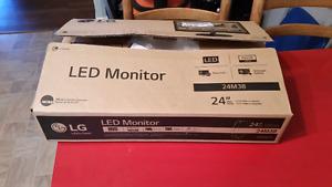 LG LED 24" monitor