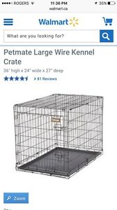 Large Wire Dog Kennel Brand New