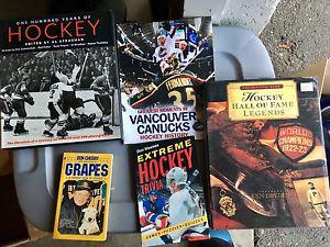 Lot of Hockey books