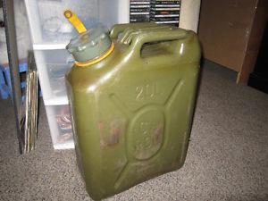 Military 20 Liter Plastic Jerry Can For Sale