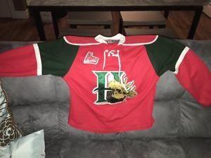 Mooseheads Jersey - Youth Size S\M - Worn Once