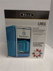 NEW Bella Linea Collection 12-Cup Programmable Coffee Maker